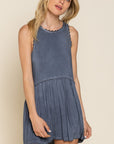 POL Sweet and Simple Babydoll Knit Tank Top - Online Only