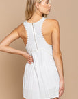 POL Sweet and Simple Babydoll Knit Tank Top - Online Only