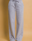 Love Tree Drawstring Wide Leg Sweatpants with Pockets