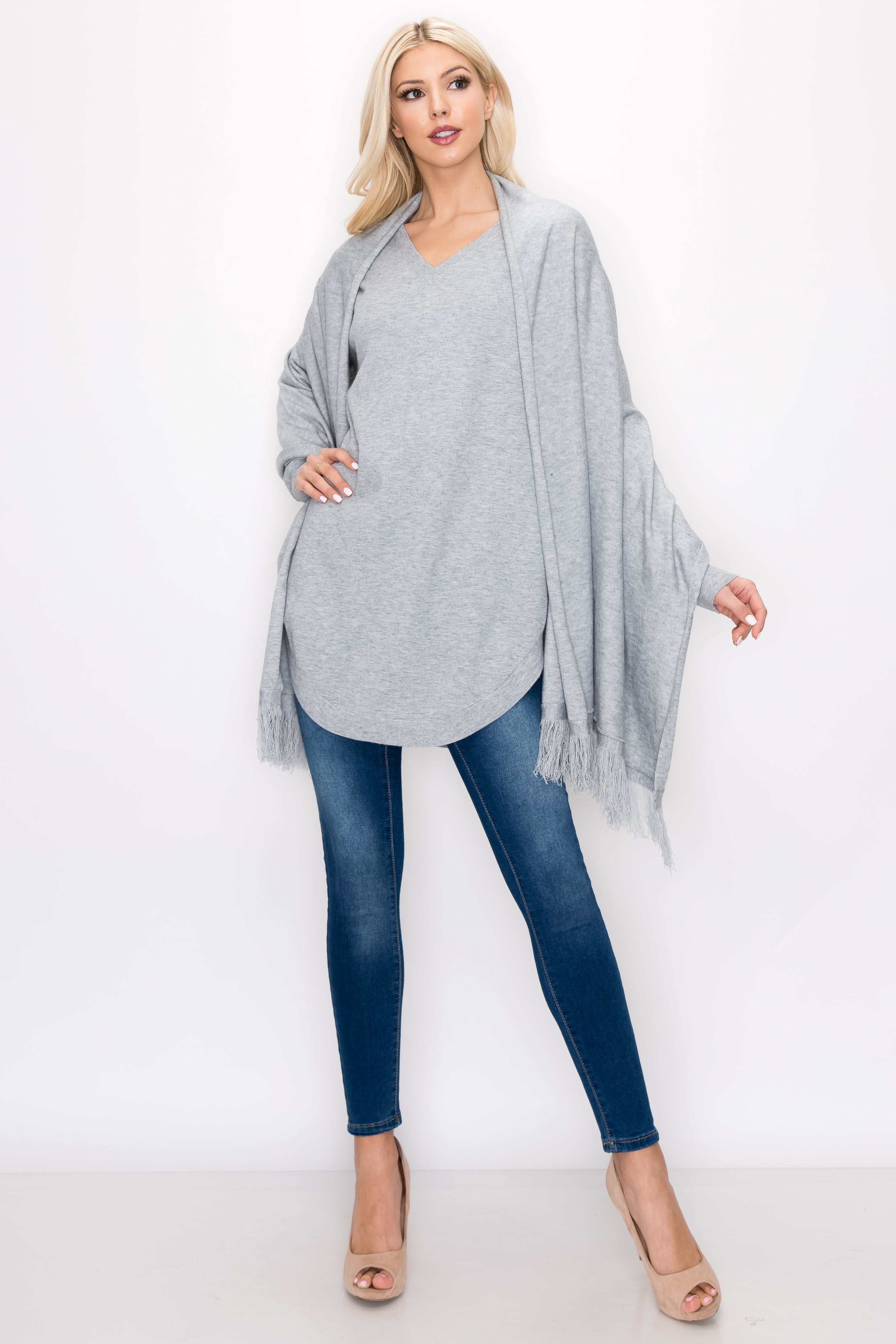 Sadie Knitted Sweater Blended Cashmere