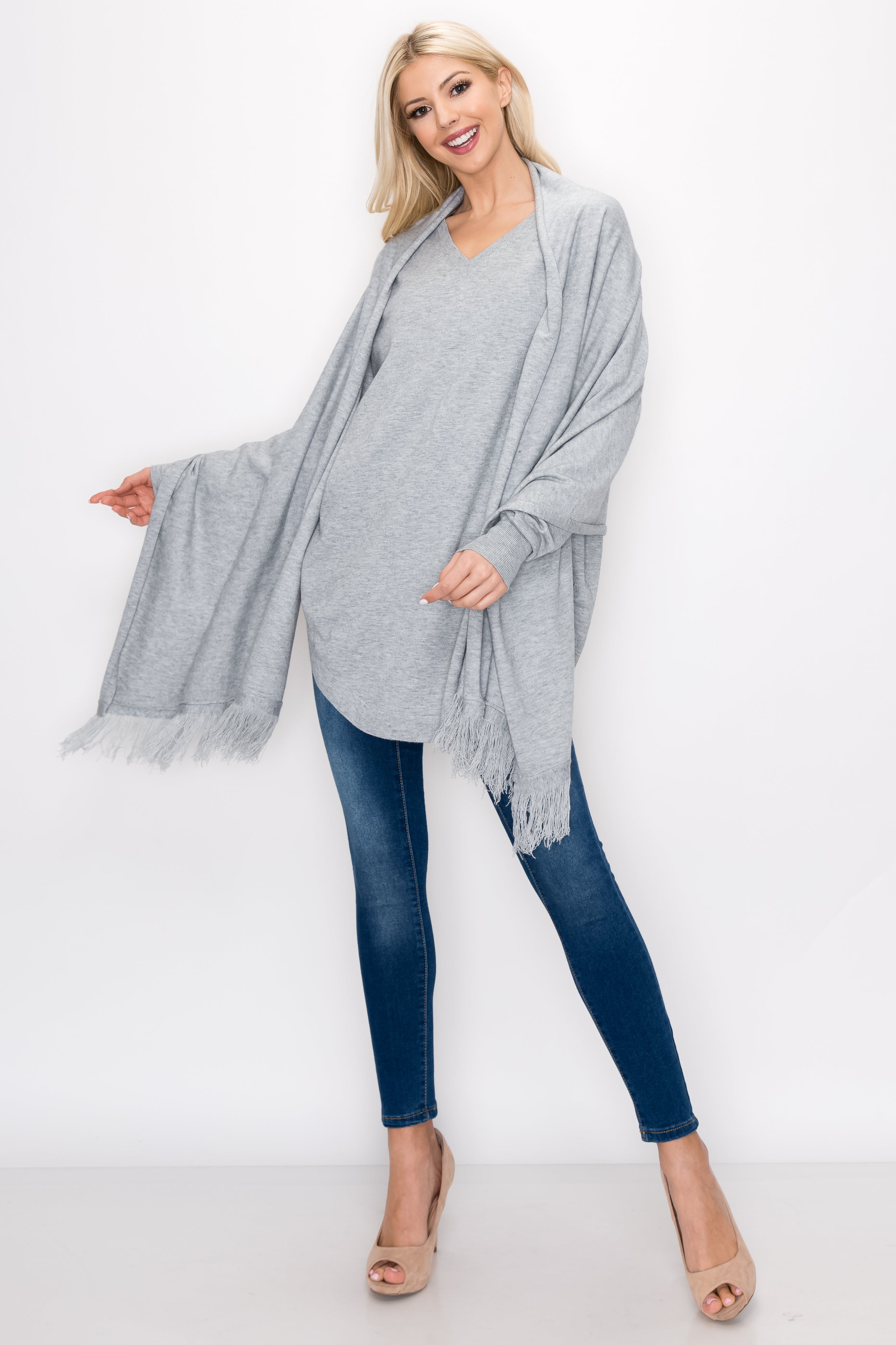 Sadie Knitted Sweater Blended Cashmere