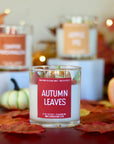 Autumn Leaves Container Candle