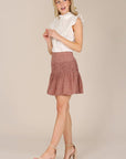 Floral Smocked Skirt - Online Only