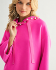 Francine French Scuba Pearl Hoodie - Light Colors