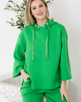 Francine French Scuba Pearl Hoodie - Light Colors