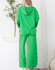 Francine French Scuba Pearl Hoodie - Light Colors