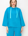 Francine French Scuba Pearl Hoodie - Light Colors