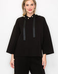 Francine French Scuba Pearl Hoodie - Dark Colors