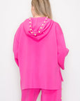 Francine French Scuba Pearl Hoodie - Light Colors