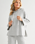 Francine French Scuba Pearl Hoodie - Light Colors