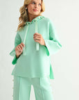 Francine French Scuba Pearl Hoodie - Light Colors