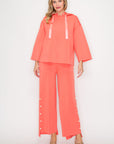 Francine French Scuba Pearl Hoodie - Light Colors