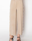 Farrah French Scuba Pearl Pant - Light Colors
