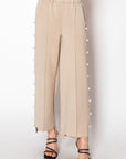 Farrah French Scuba Pearl Pant - Light Colors