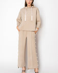 Francine French Scuba Pearl Hoodie - Light Colors