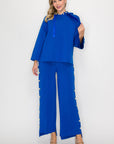 Francine French Scuba Pearl Hoodie - Dark Colors