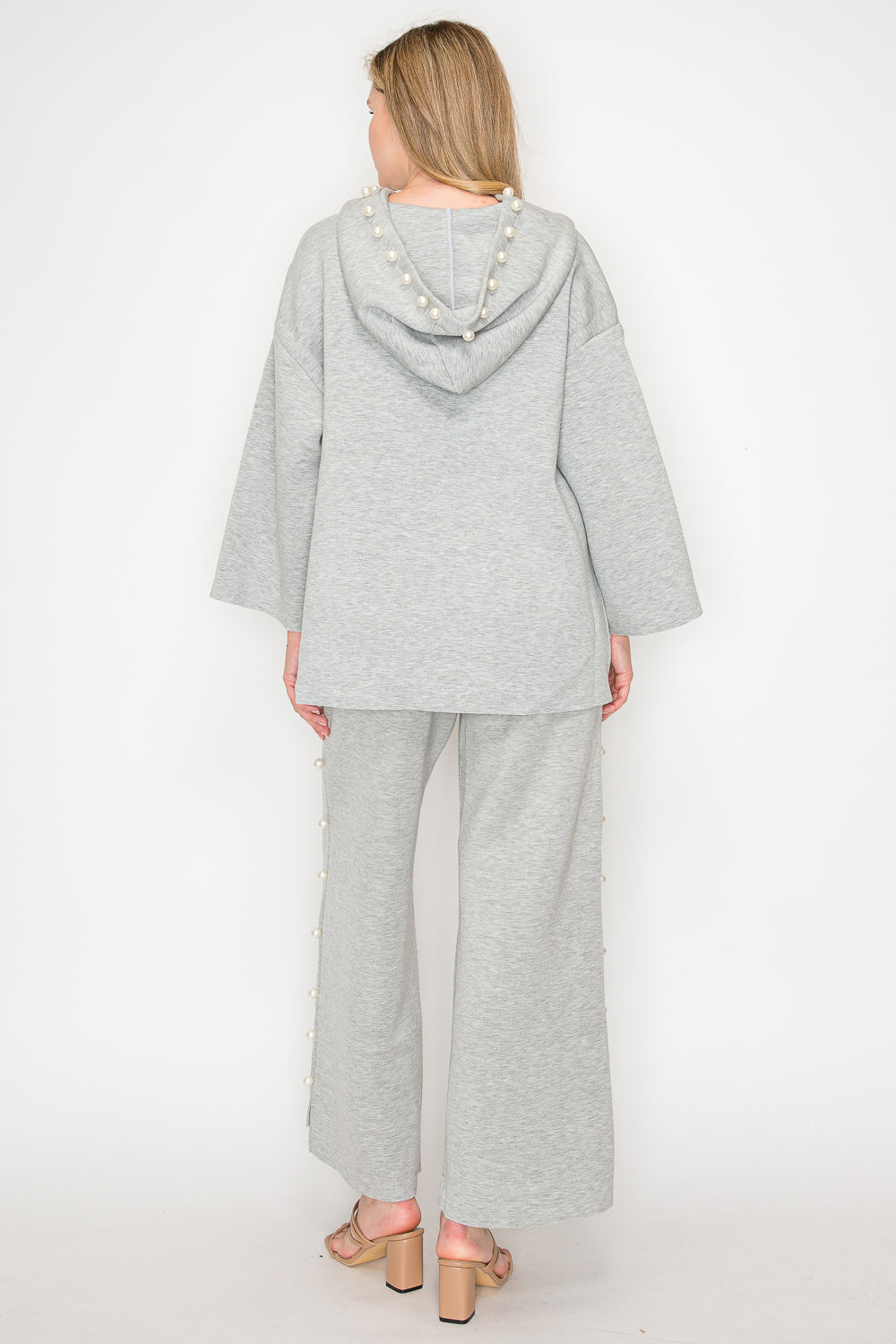 Francine French Scuba Pearl Hoodie - Light Colors