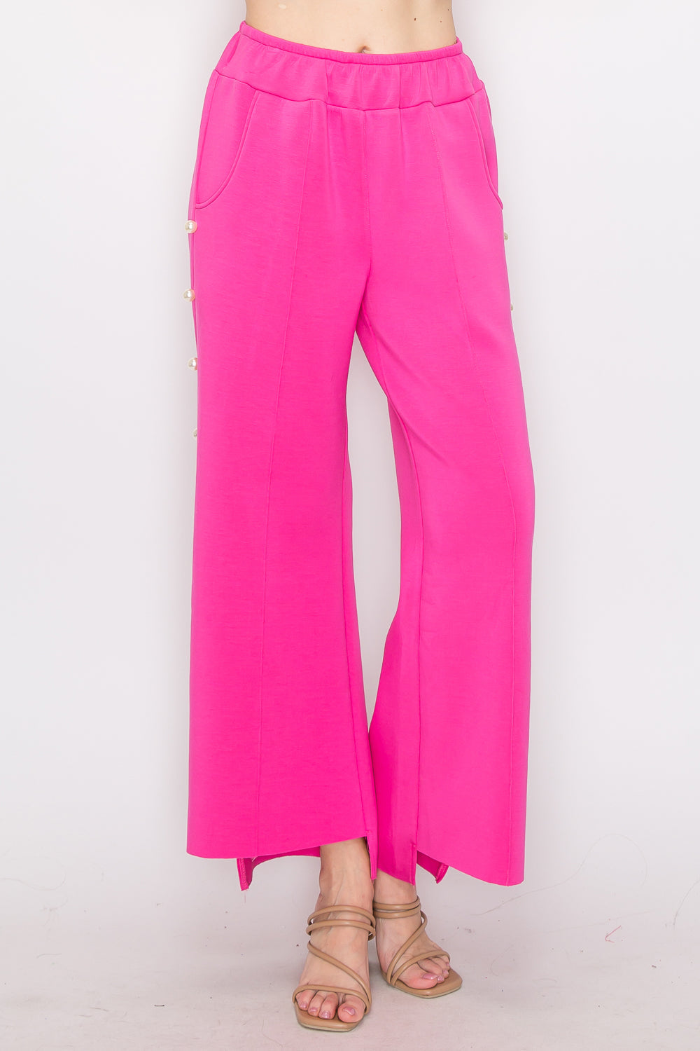 Farrah French Scuba Pearl Pant