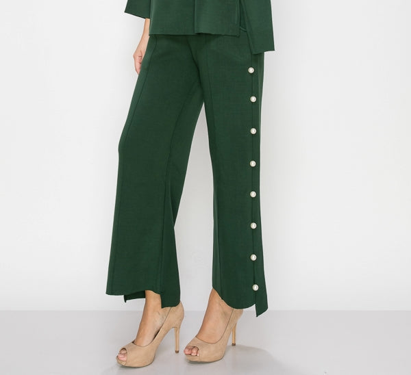 Farrah French Scuba Pearl Pant