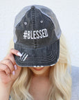 Hashtag Blessed Embroidered Hat