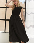 ADORA V-Neck Cap Sleeve Dress