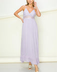 HYFVE In Love Bustier Lace Maxi Dress - Online Only