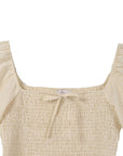 Lilou Short Sleeve Smocked Top