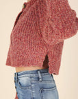 Lilou Melange Multicolor Sweater Top - My Pampered Life Seattle