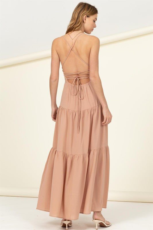 HYFVE Said Yes Tiered Maxi Dress - Online Only