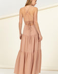 HYFVE Said Yes Tiered Maxi Dress - Online Only