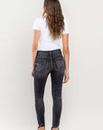 Lovervet Raw Hem Cropped Skinny Jeans