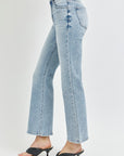 RISEN Full Size High Rise Ankle Flare Jeans