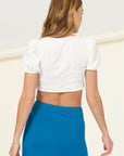 HYFVE Summer Days Short Sleeve Crop Top