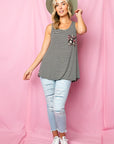 e Luna PLUS Mixed Tank Top