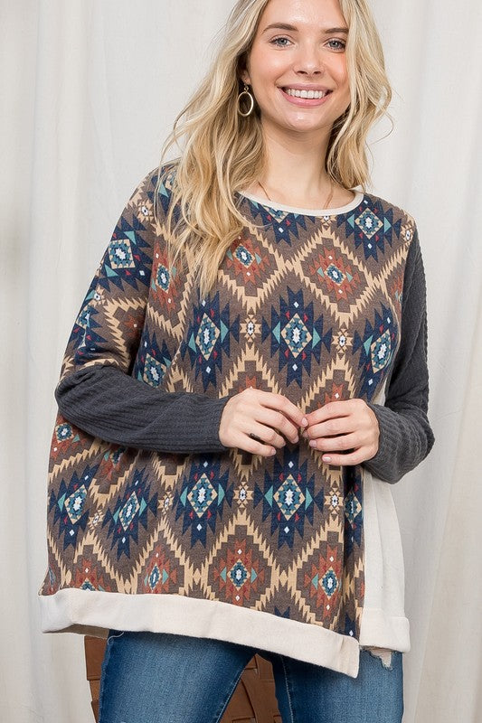 e Luna Cozy Mix and Match Top