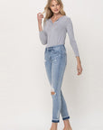 Flying Monkey Mid Rise Crop Skinny Jean  - Online Only