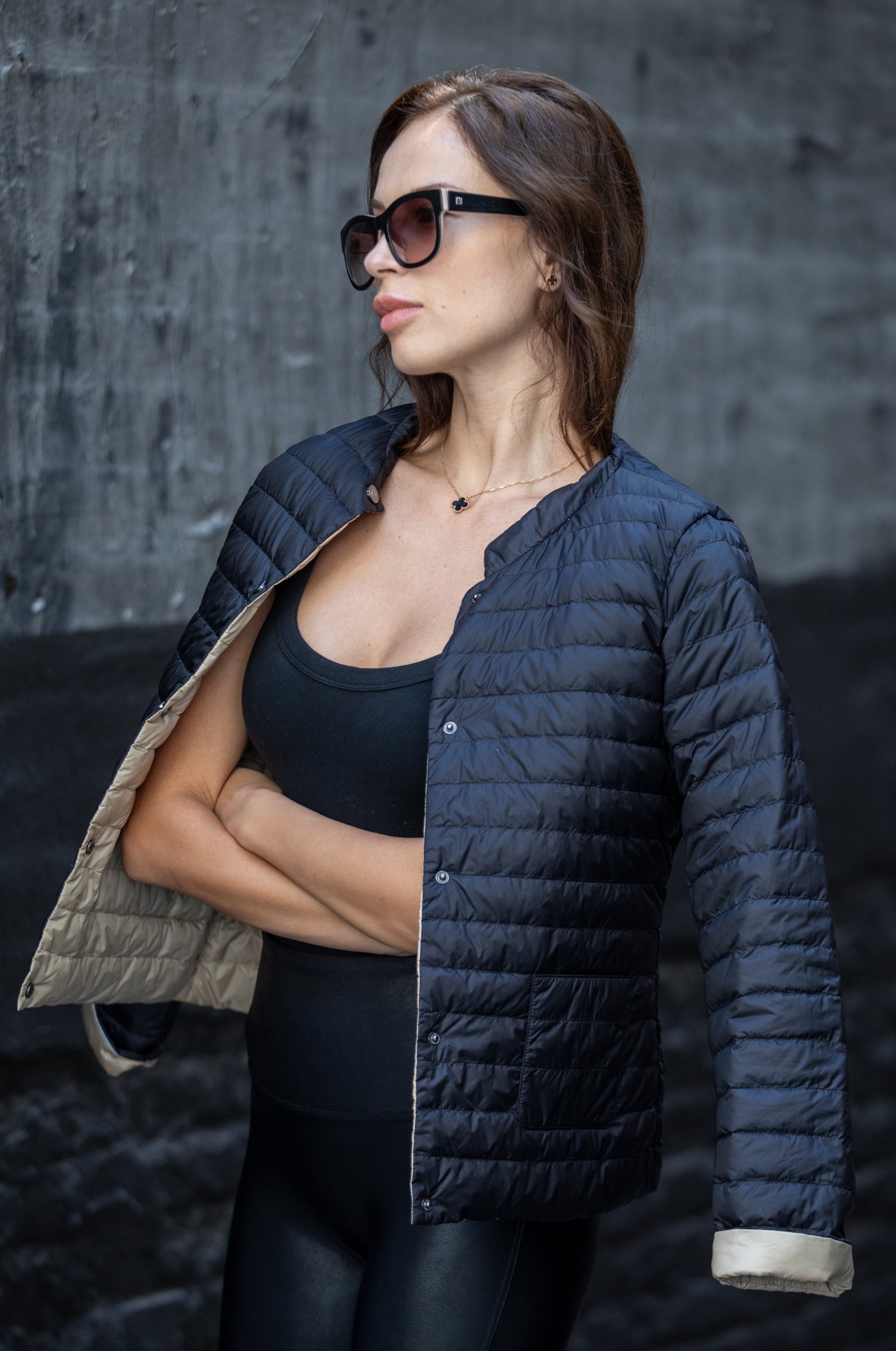 Cotes of London |The Leicester in Matte | Light weight 2 in 1 Reversible Down Jacket