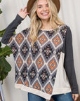 e Luna PLUS Cozy Mix and Match Top