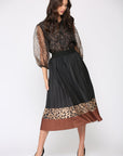 Winsley Animal Print Skirt