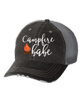 Campfire Babe Embroidered Trucker Hat