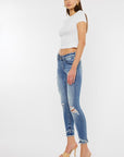 Mid Rise Ankle Skinny - Online Only