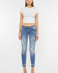 Mid Rise Ankle Skinny - Online Only