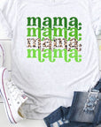 Leopard Lucky Mama Graphic Tee