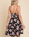 Culture Code Full Size Floral Frill Cami Dress