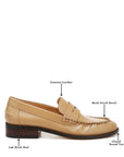 Plavia Genuine Leather Loafers