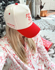 All I Want for Christmas is Cocktails - Red Vintage Trucker Hat - My Pampered Life Seattle