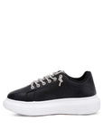 Jaxen Rhinestones Lace Up Sneakers