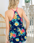 e Luna PLUS Allover Floral Tank Top