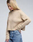 Mock Neck Pullover