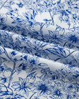Floral Tie Strap Flared Maxi Dress